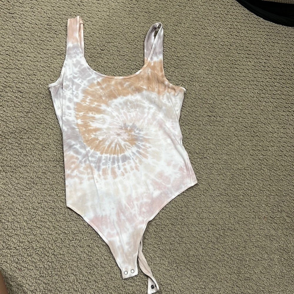 Abercrombie tie dye bodysuit